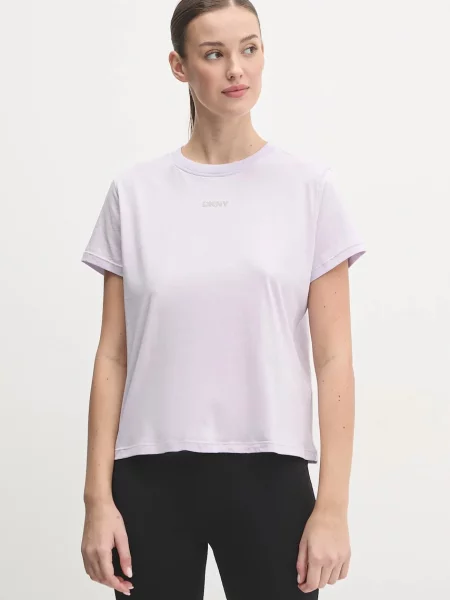 DKNY tričko fialové