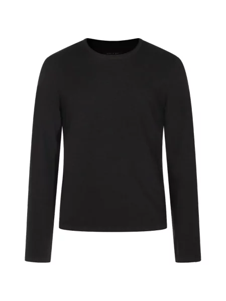Pulover Rag & Bone cu decolteu rotund maro