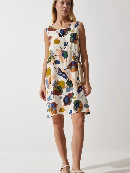 Rochie mini Happiness İstanbul de in verde