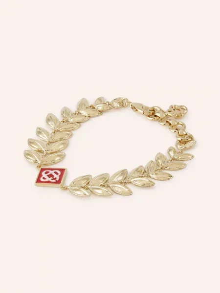 Casablanca Bransoletka Gold Laurel gold złota