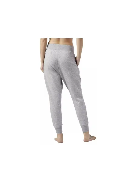 Nohavice Reebok Sport sivá