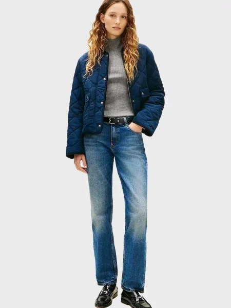 Утеплена куртка Tommy Hilfiger синя