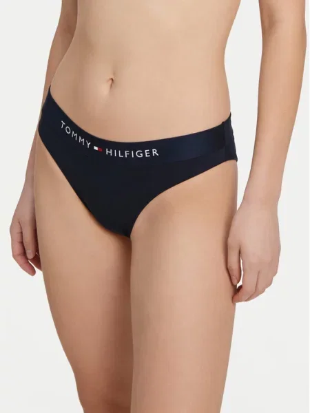 Figi bikini z elastycznym pasem i nadrukiem z logo Tommy Hilfiger