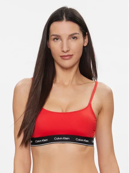 Plavky Calvin Klein Swimwear červená