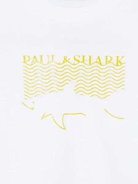 Koszulka dziecięca Paul & Shark biała