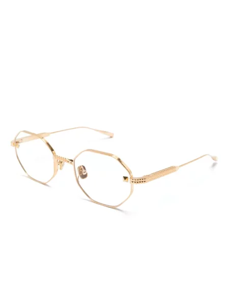 Saulės akiniai Valentino Eyewear auksinė