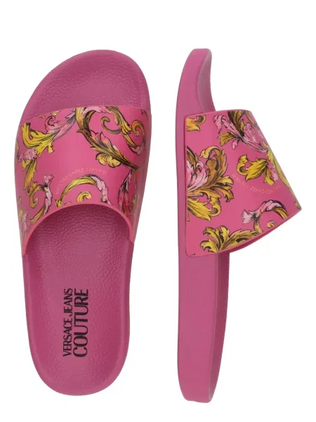 Šľapky Versace Jeans Couture čierna