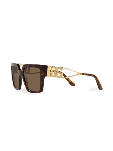 Saulės akiniai Dolce & Gabbana Eyewear ruda