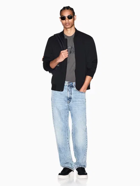 Вітровка Armani Exchange чорна