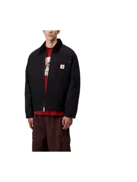 Kurtka Carhartt Wip z kamieniami płócienna czarna