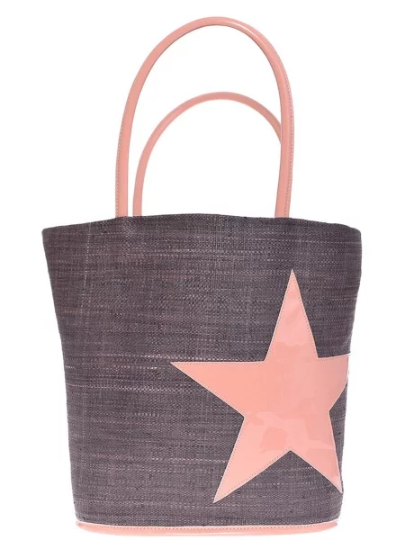 Le Comptoir de la plage Пляжна сумка Paradise_Taupe Солома коричневий