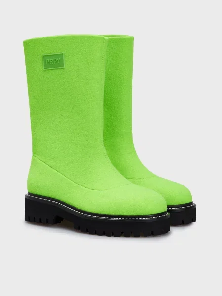 Сапоги Prpy зеленые