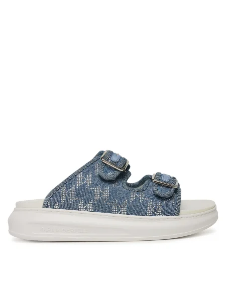 KARL LAGERFELD Papucs Kapri Slide kék