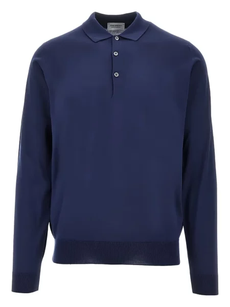 Polo John Smedley albastru