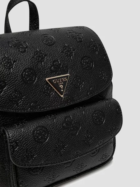 Рюкзак Guess с принтом черный