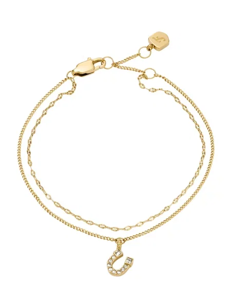 Brăţară Fossil auriu