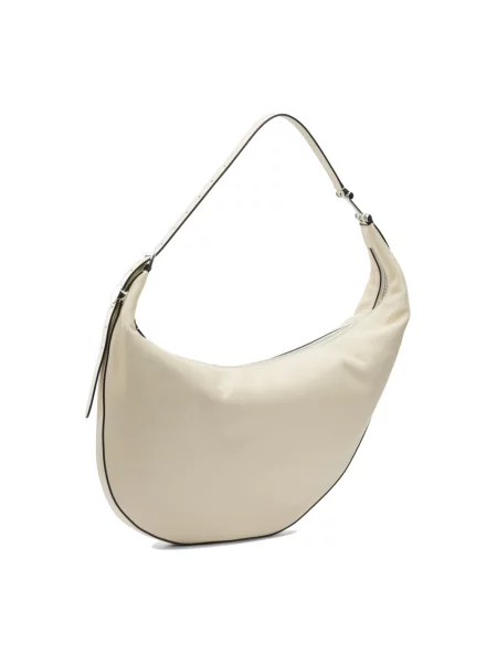 Torebka crossbody Marni skórzana beżowa