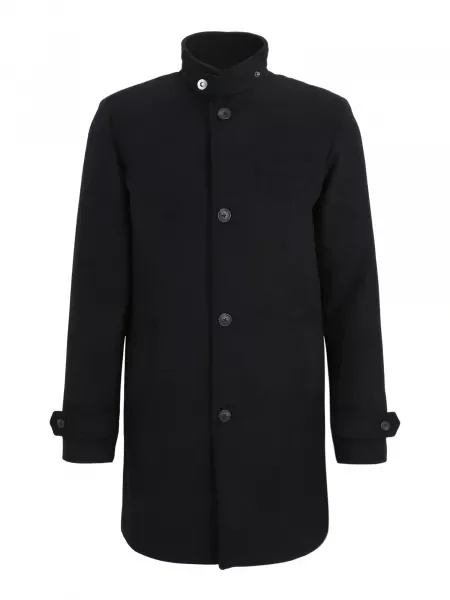 JACK & JONES Prijelazni kaput EMELTON' crna