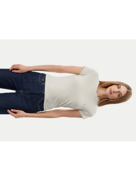 Tommy Jeans Tričko béžová
