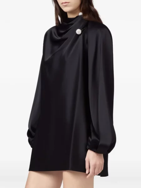 Rochie mini Giuseppe Di Morabito drapată negru