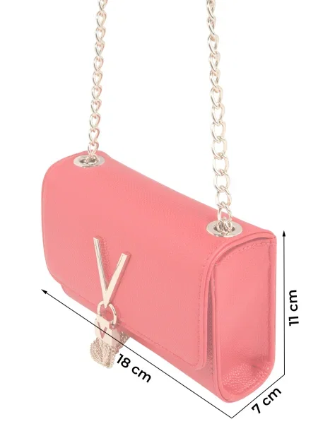 VALENTINO Torba za čez ramo Divina melona rdeča