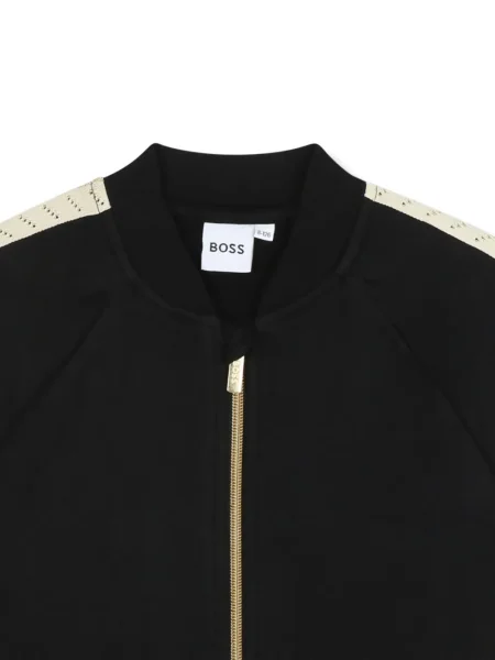 Bluza rozpinana dziecięca Bosswear czarna