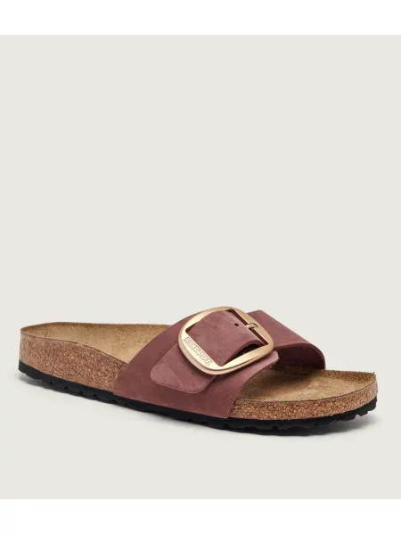 Birkenstock De piele șlapi Madrid Big Buckle | narrow fit