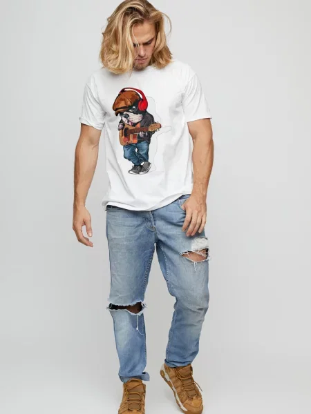Футболка Yappi белая