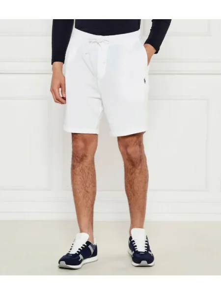 POLO RALPH LAUREN pantaloni scurți alb
