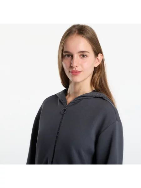 Φούτερ Emporio Armani Train Precious W Hoodie Fz Asphalt S
