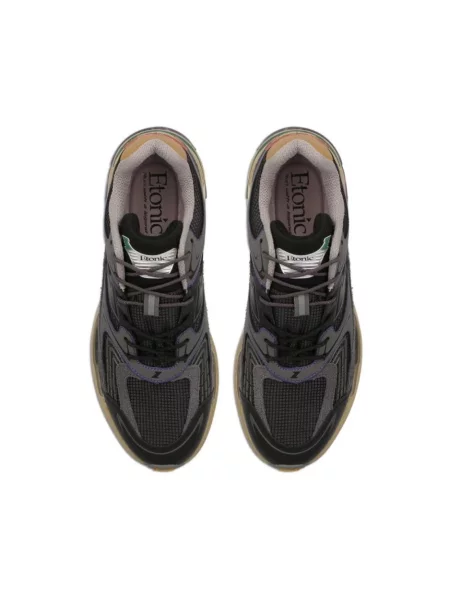 Sneakersy Etonic zamszowe czarne