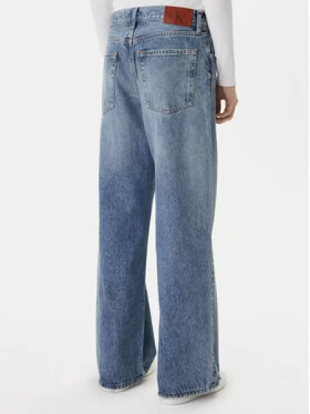 Jeansy Calvin Klein Jeans modré