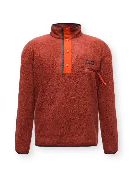 COLUMBIA Pulovere sport Helvetia II portocaliu / roșu orange negru
