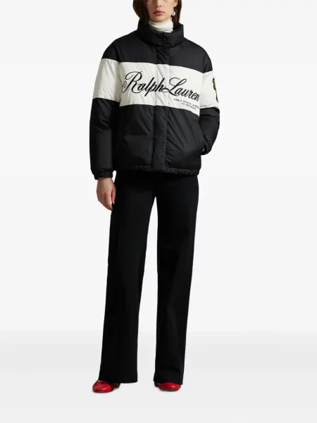 Șapcă Polo Ralph Lauren de mătase cu broderie cu dungi negru