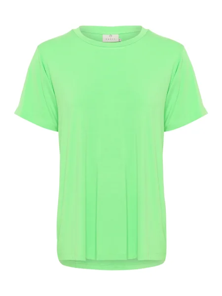 Kaffe Tricou neon verde