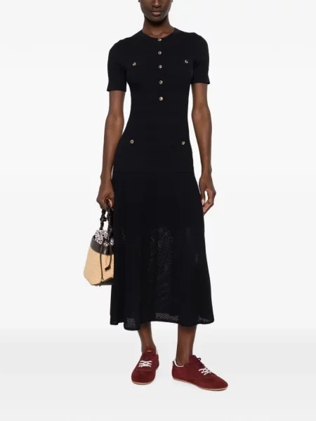 Rochie midi Maje tricotate albastru