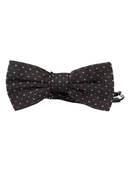Krawat Dolce And Gabbana elegancki szary