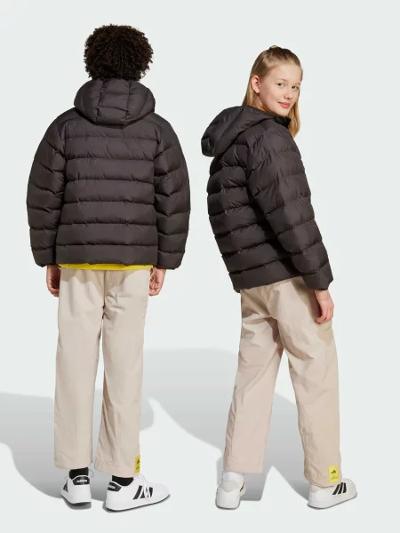 Детские брюки Adidas бежевые