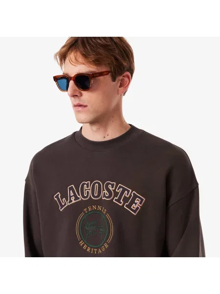 Толстовка Lacoste коричневая