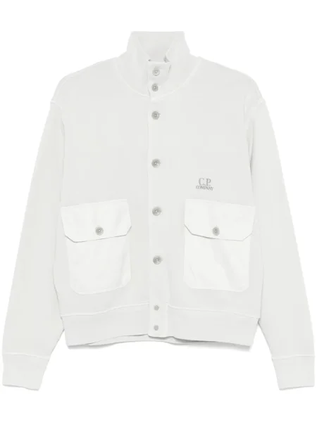 Hanorac din fleece C.p. Company din fleece gri