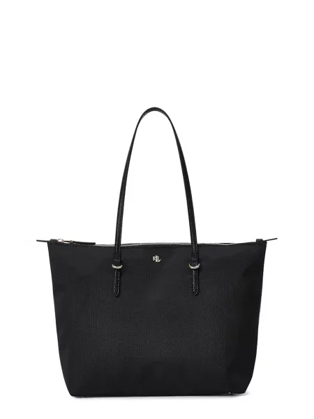 Lauren Ralph Lauren kabelka typu shopper dámska čierna