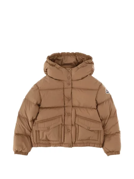 Kurtka dziecięca Moncler Enfant brązowa