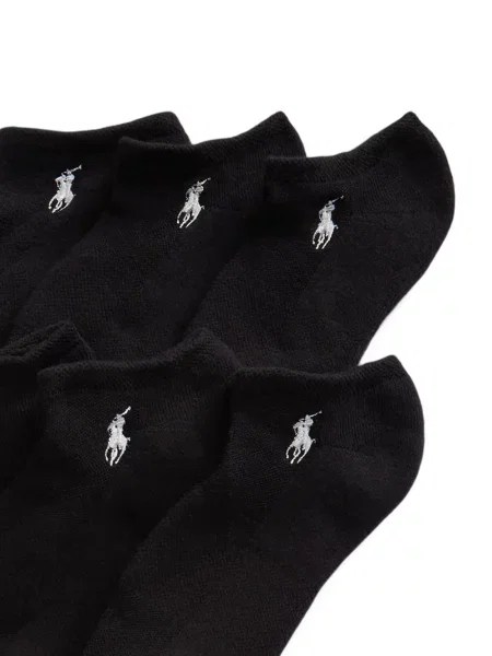 Велурени бягане с яка чорапи Polo Ralph Lauren синьо