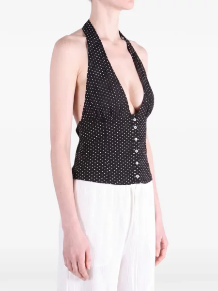 Bluză Free People cu buline negru