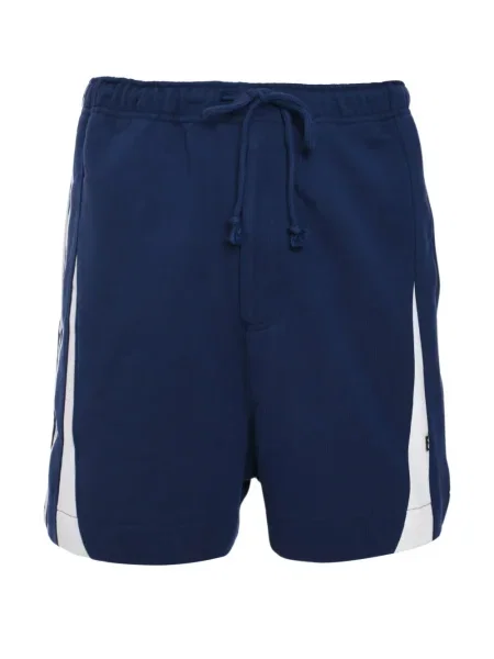 Pantaloni scurți Y-3 din material terry albastru