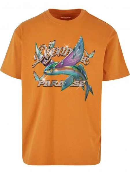Majica Mister Tee oranžna