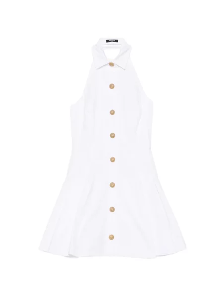 Puplin ruha Balmain fehér