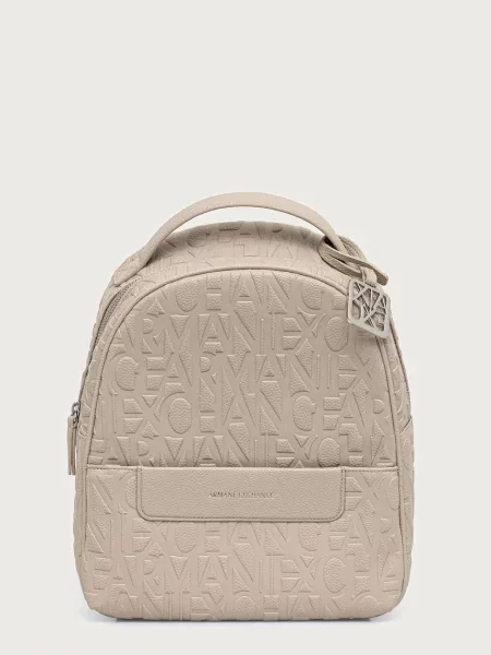 Armani Exchange rucsac pentru femei bej