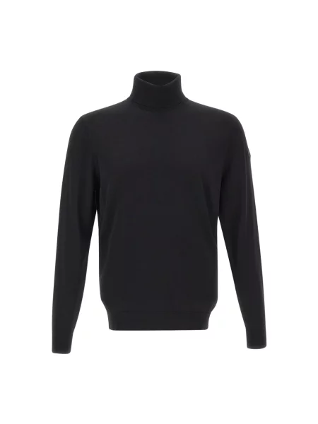 Sweter z golfem Rrd do golfa czarny