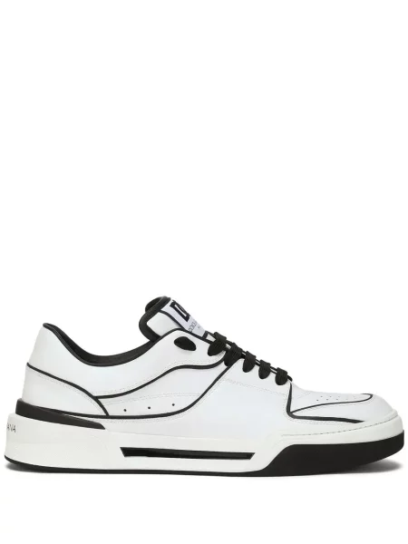 Sneakerși Dolce & Gabbana New Roma din piele alb